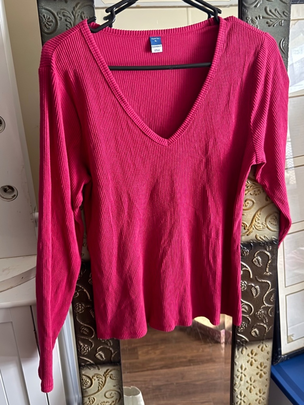 Old Navy long sleeve plush tee